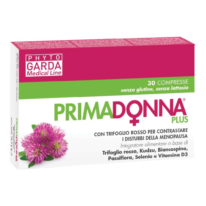 Phyto Garda  Menopausa Primadonna Plus Integratore 30 Compresse