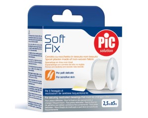 Artsana Pic Soft Fix Cerotto In Rocchetto Con Fustella 5 cmx5 mt 1 Pezzo