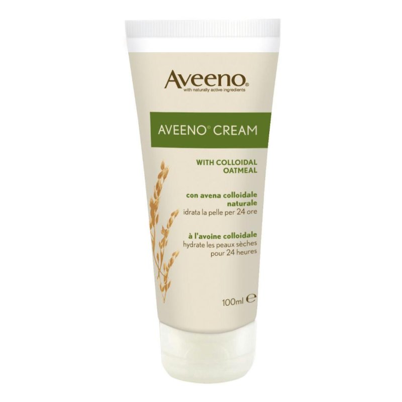 Aveeno Cura Quotidiana della Pelle Crema Idratante Viso e Corpo 100 ml Aveeno Cura Quotidiana della Pelle Crema Idratante Viso e Corpo 100 ml