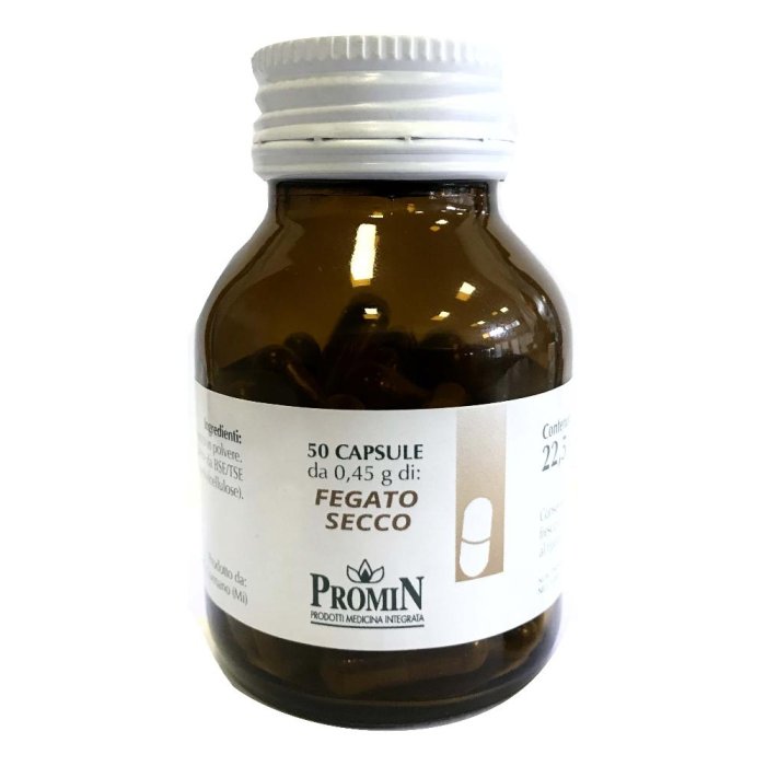 Fegato secca bovino 50 capsule 22,5 g