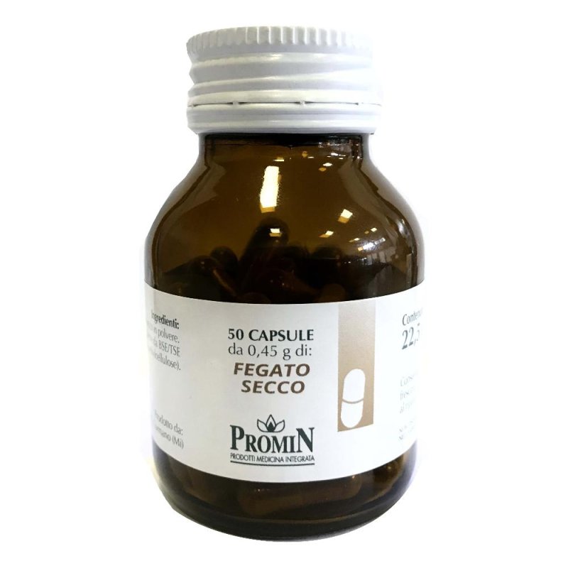 Fegato secca bovino 50 capsule 22,5 g