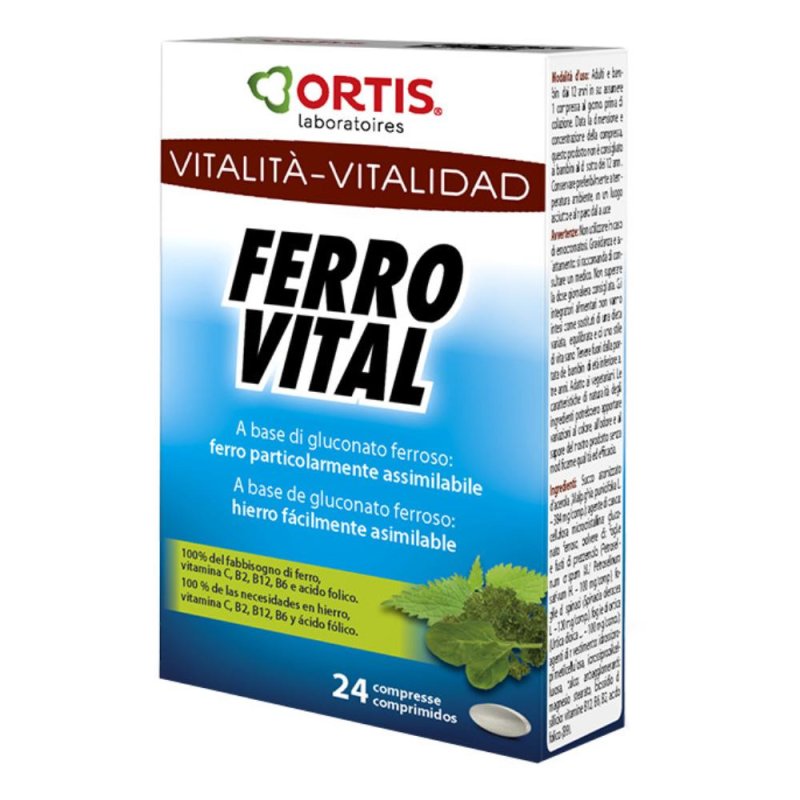 FERRO VITAL PLUS 24 Cpr FERRO VITAL PLUS 24 Cpr