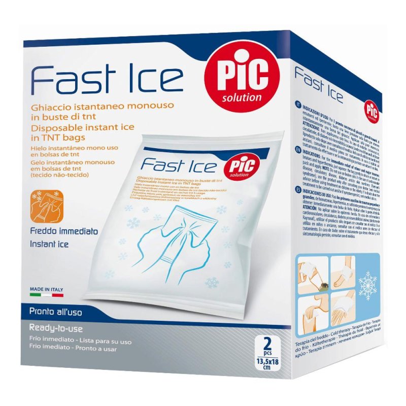 Artsana Pic Fast Ice Ghiaccio Istantaneo 2 Buste