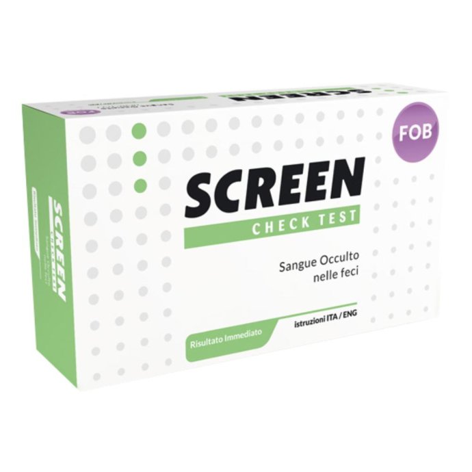 Screen Check test sangue occulto feci FOB 1 pezzo Screen Check test sangue occulto feci FOB 1 pezzo