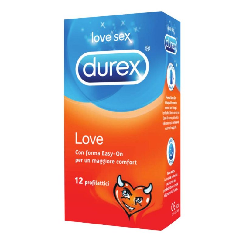 Durex Love Easy On Condoms   12 Profilattici