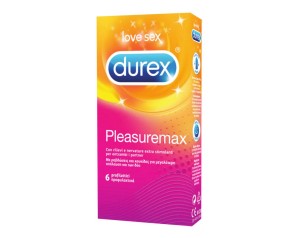 Profilattico Durex Pleasure Max Easyon 6 Pezzi