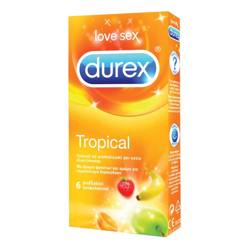 Durex Tropical Easy On 6 Pezzi Durex Tropical Easy On 6 Pezzi