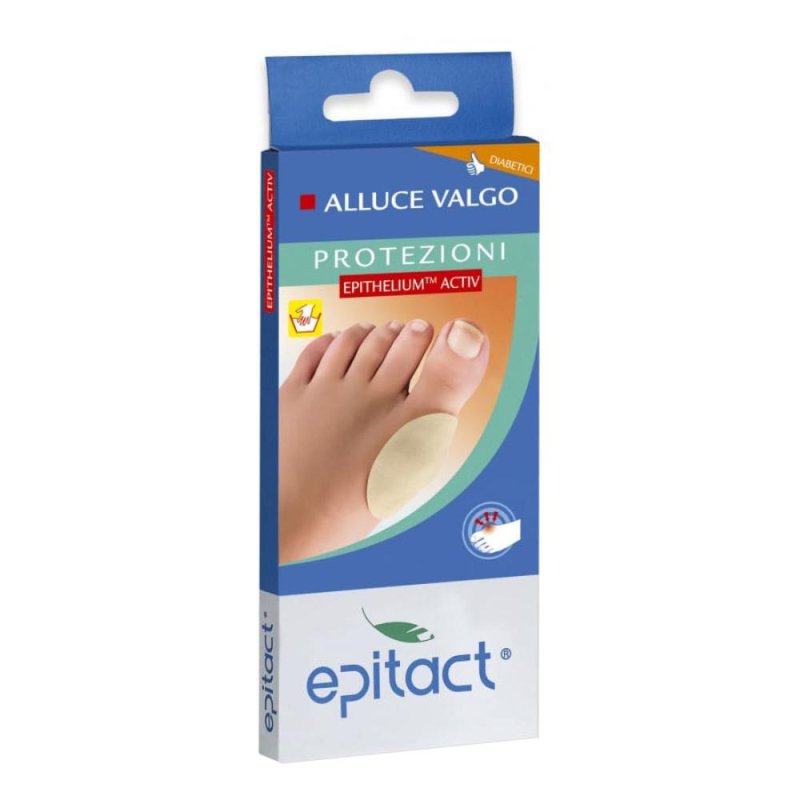 Protezione Per Alluce Valgo Epitact In Silicone Con Epithelium Activ 2 Pezzi Protezione Per Alluce Valgo Epitact In Silicone Con Epithelium Activ 2 Pezzi