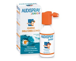 Audispray Junior Soluzione Di Acqua Di Mare Igiene Orecchio 25 ml