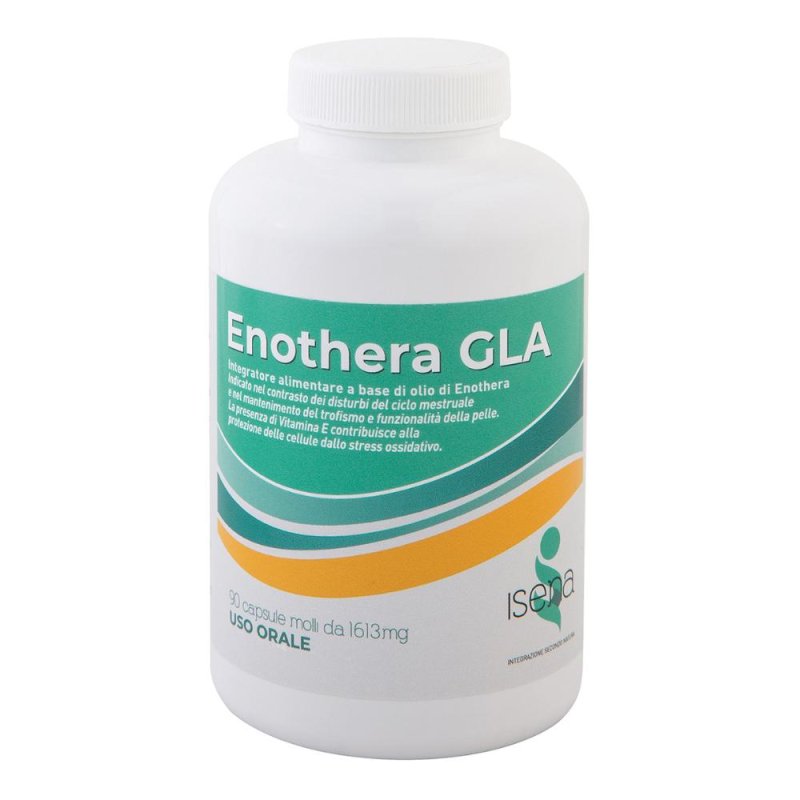 Olio di Enothera Cemon 1300 mg con GLA Acido Gamma Linolenico &ndash; Integratore 90 Capsule per Benessere Ormonale e Salute della Pelle