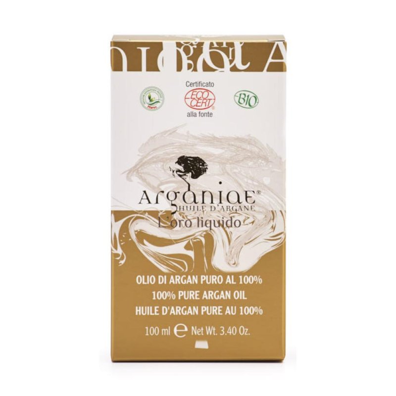 Bio Essenze olio di argan puro 100 ml - olio viso corpo e capelli nutriente Bio Essenze olio di argan puro 100 ml - olio viso corpo e capelli nutriente