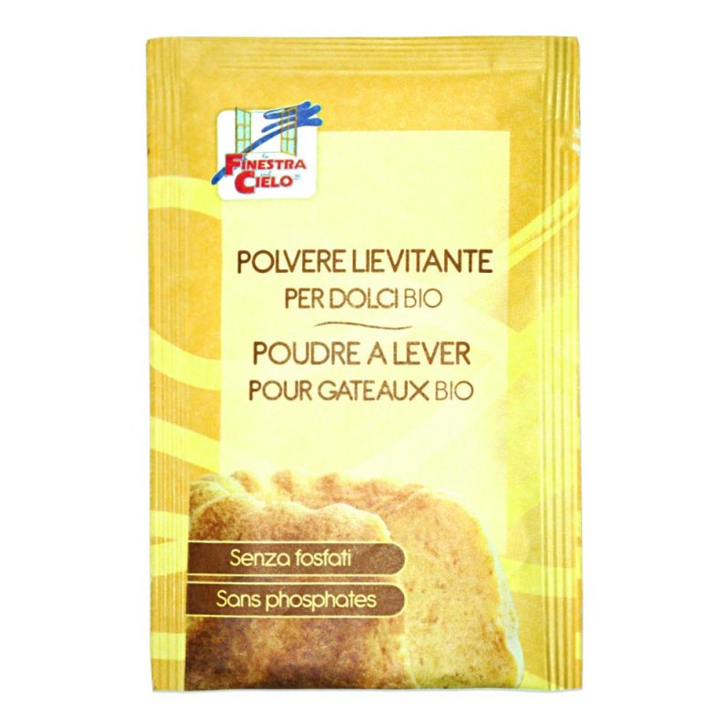 La Finestra Sul Cielo Polvere Lievitante Per Dolci Bio 4 Bustina da 21g
