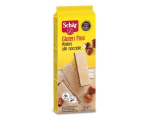 Schar Biscotti Wafer Nocciole Senza Glutine 125 Grammi 
