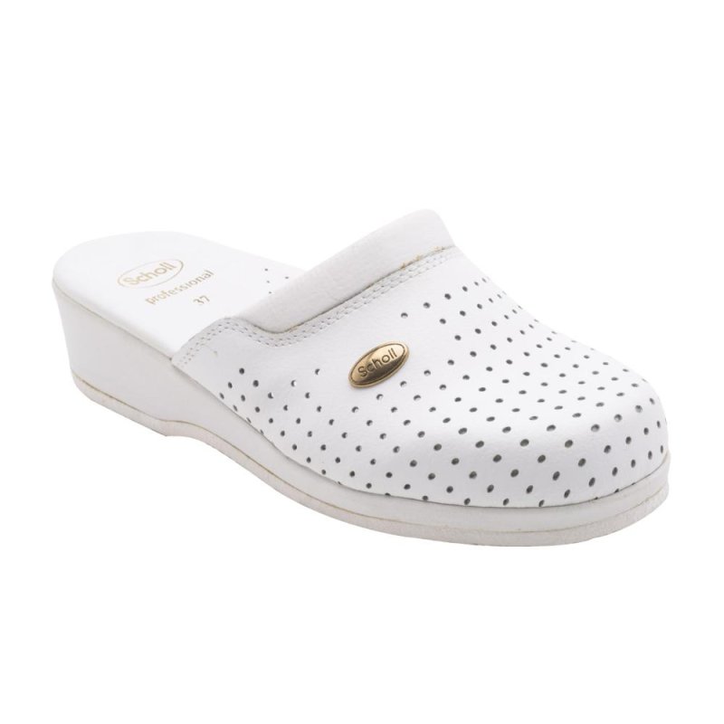 Clog back guard bycast bianco 39