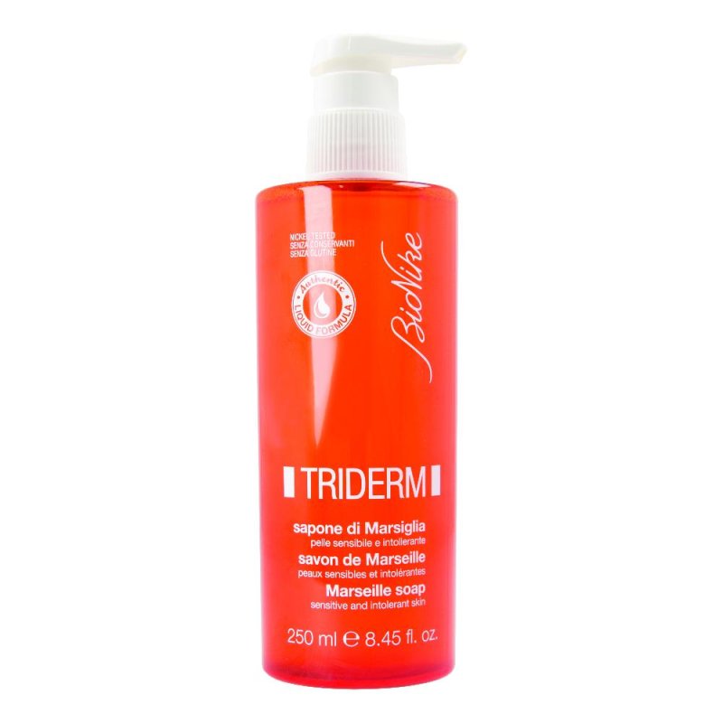 BioNike Triderm Sapone Liquido di Marsiglia per Pelli Sensibili  250 ml