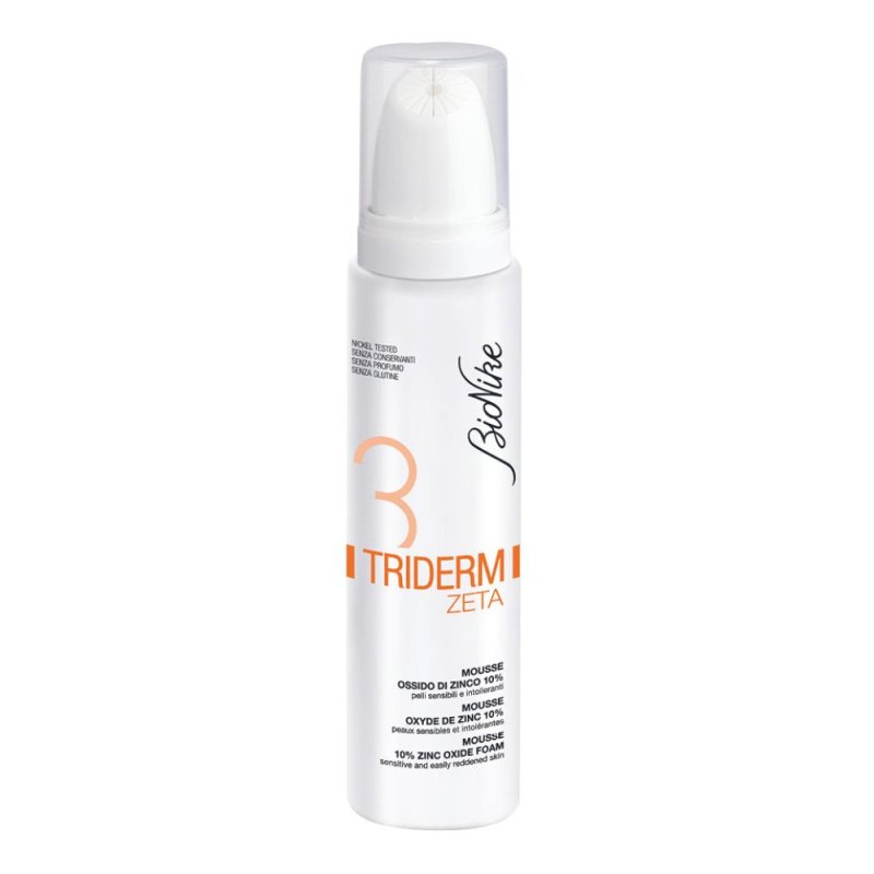 BioNike Triderm Mousse Ossido di Zinco 10% Lenitivo 100 ml BioNike Triderm Mousse Ossido di Zinco 10% Lenitivo 100 ml