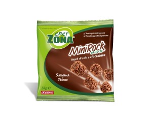 EnerZona  Alimentazione Dieta a ZONA Minirock Cioccolato al Latte 40-30-30
