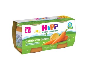 HIPP BIO OMOG CAROTE/PAT 2X80G