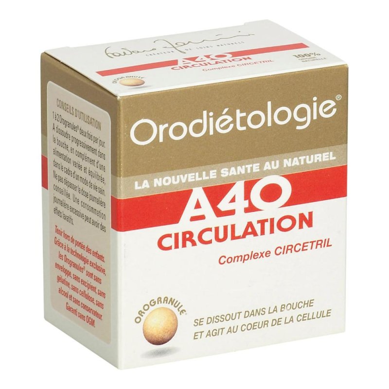A40 CIRCULATION OROGRANULI 16G A40 CIRCULATION OROGRANULI 16G