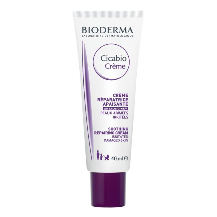 Bioderma  Cicabio Crema Riparatrice Lenitiva Pelli Irritate e Danneggiate