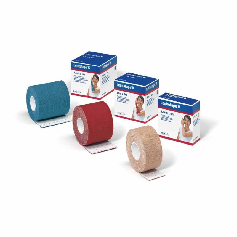 BSN Medical Medicazioni Leukotape K Nastro Adesivo 2,5cm x 5m Blu BSN Medical Medicazioni Leukotape K Nastro Adesivo 2,5cm x 5m Blu