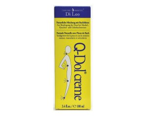 Laboratorio Erboristico Di Leo Q-Dol Crema Crema Naturale ai Fiori di Bach,100 ml