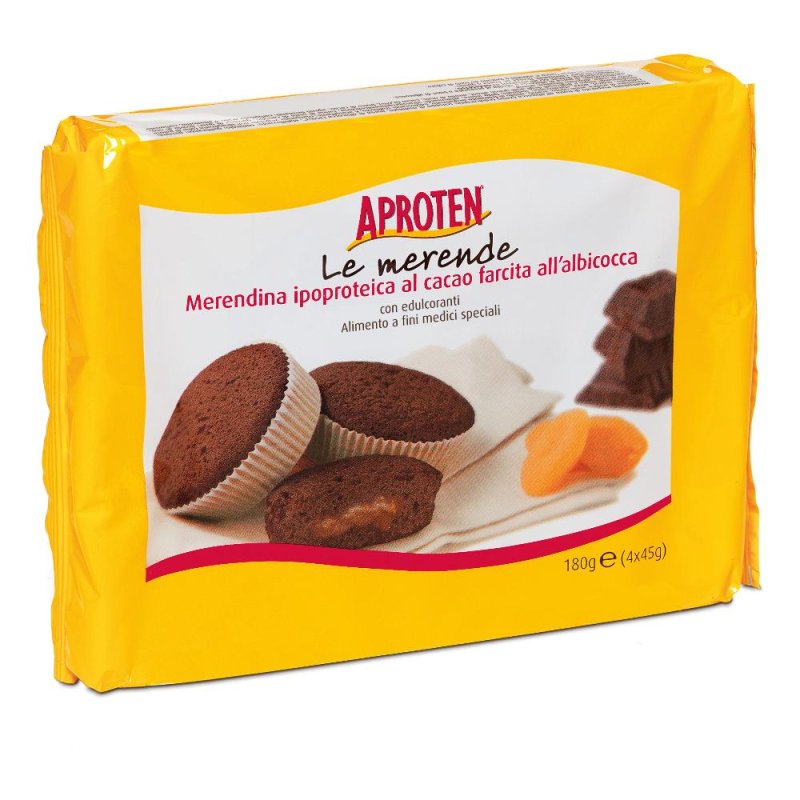 Aproten Merendina Senza Zucchero Cacao Albicocca 180 G