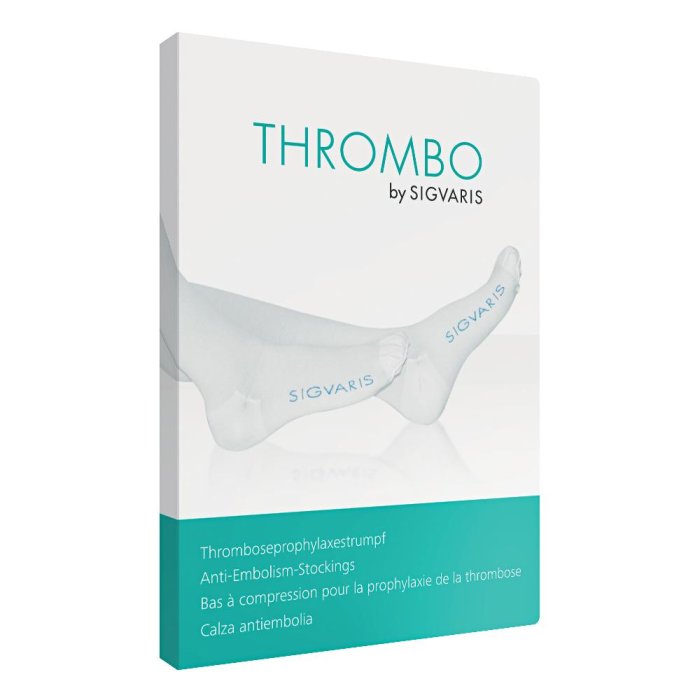 Calza Antitrombo Monocollant Gamba Destra Sigvaris SIGV Thrombo per Prevenzione Trombosi Calza Antitrombo Monocollant Gamba Destra Sigvaris SIGV Thrombo per Prevenzione Trombosi