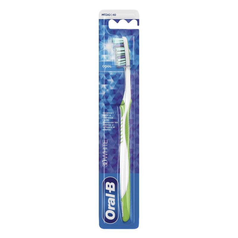 Oral B Advantage White and Cool filo interdentale sbiancante menta fresca 40 metri 1 pezzo Oral B Advantage White and Cool filo interdentale sbiancante menta fresca 40 metri 1 pezzo