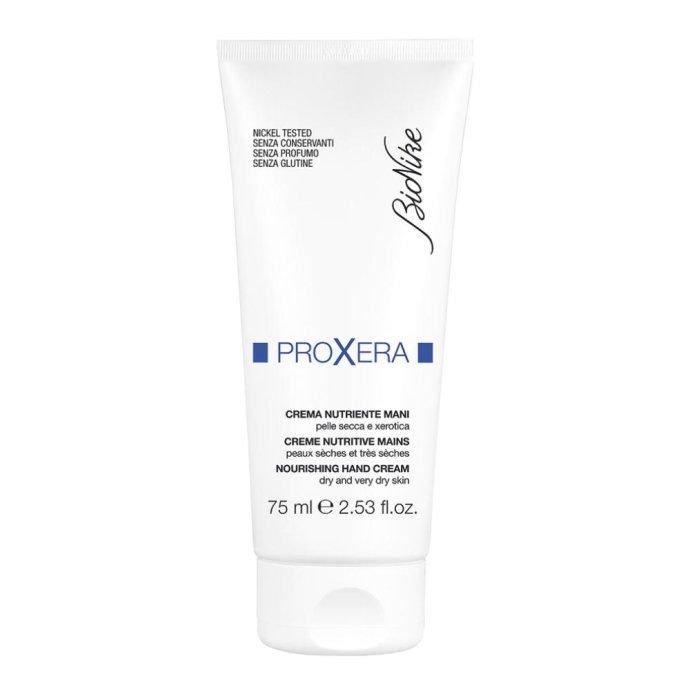 Proxera Crema BioNike  Nutriente Mani Pelli Secche e Disidratate  75 ml