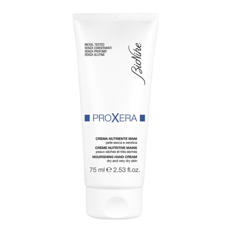 Proxera Crema BioNike  Nutriente Mani Pelli Secche e Disidratate  75 ml