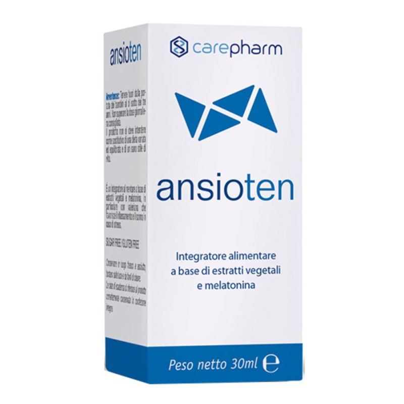 Carepharm Ansioten Gocce Integratore Alimentare 30 ml Carepharm Ansioten Gocce Integratore Alimentare 30 ml