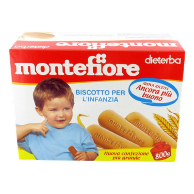 Dieterba Montefiore Biscotto per l'infanzia dal 4 &deg; Mese 800g