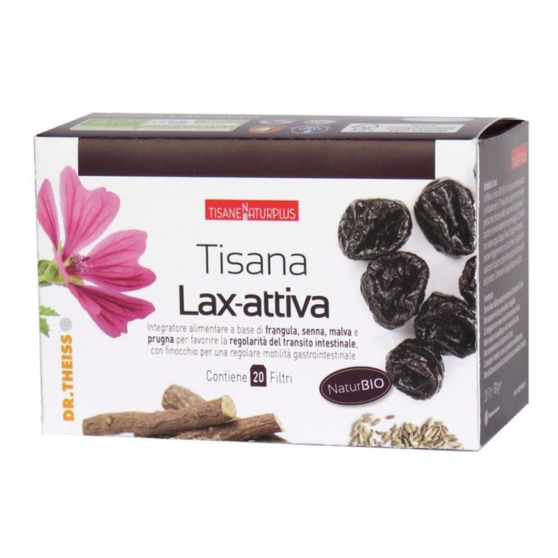 Naturwaren Dr. Theiss - Naturplus Tisana Lax-attiva 20 Filtri
