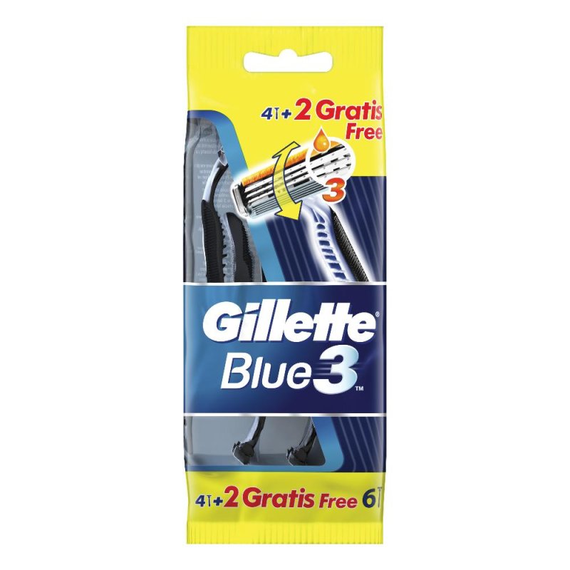 GILLETTE BLUE 3 USA&GETTAX4 GILLETTE BLUE 3 USA&GETTAX4
