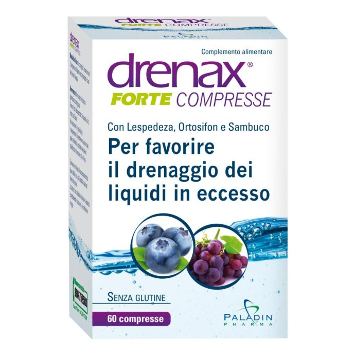 Paladin Drenante Drenax+ Forte Integratore Riequilibrante 60 Compresse Paladin Drenante Drenax+ Forte Integratore Riequilibrante 60 Compresse