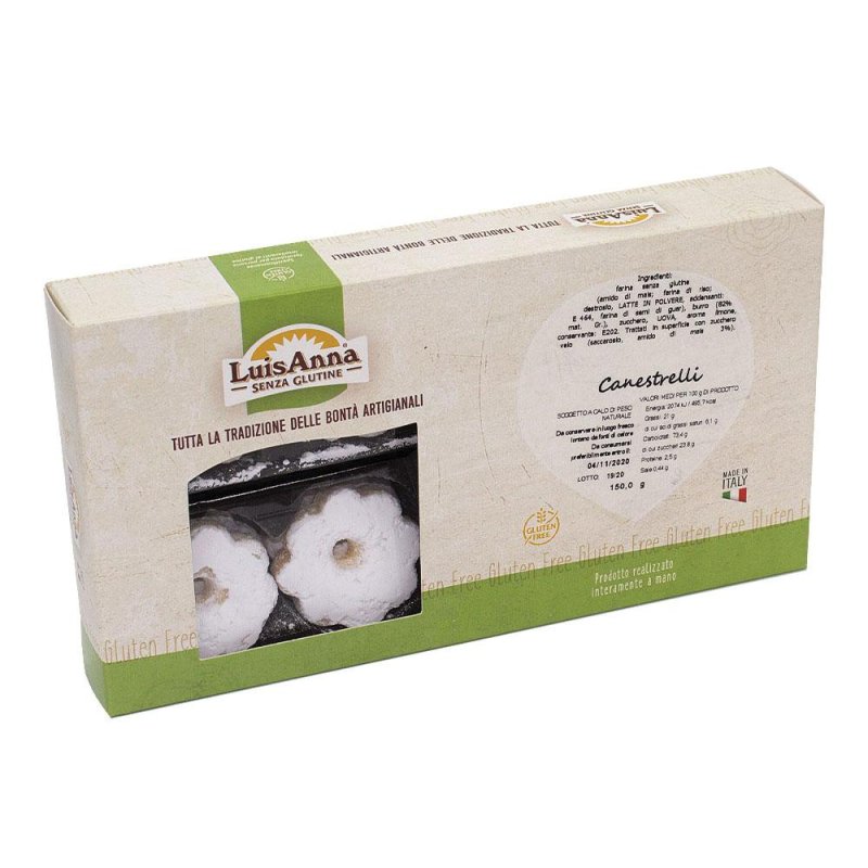LUISANNA Canestrelli SG 150g LUISANNA Canestrelli SG 150g