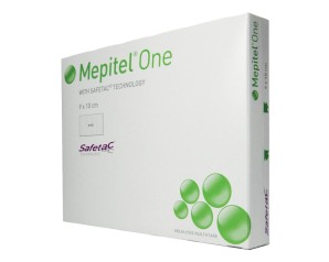 Mepitel One 5x7,5 cm 10 pezzi - medicazione in silicone atraumatica