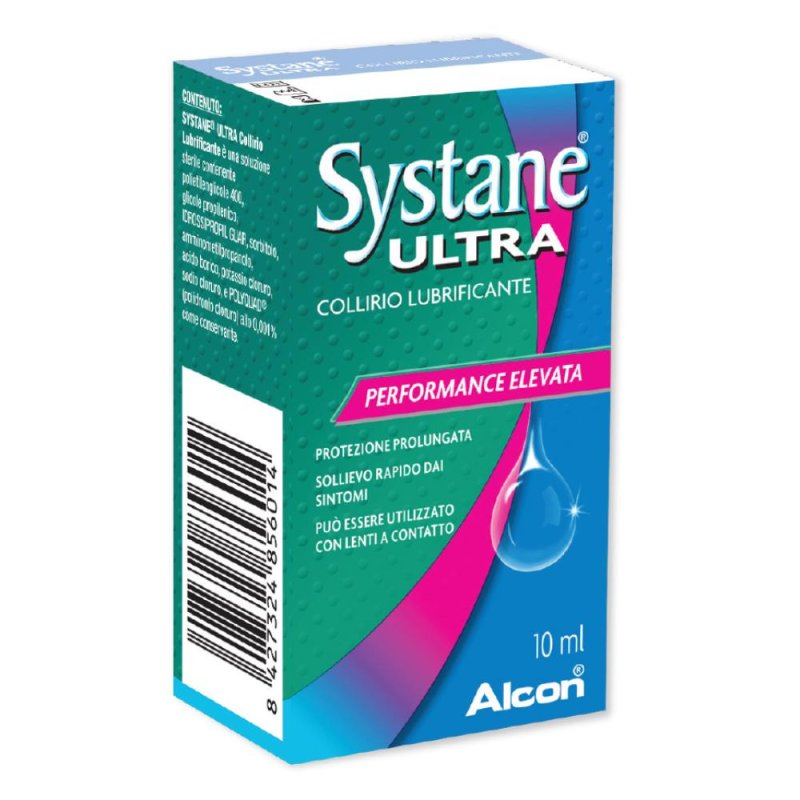 Alcon Systane Ultra Gocce Oculari 10ml Alcon Systane Ultra Gocce Oculari 10ml