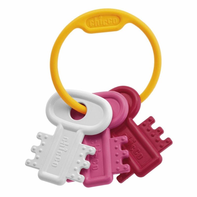 Chicco Chiavi Rosa Età 3m+  Giochi Uditivi Manuali