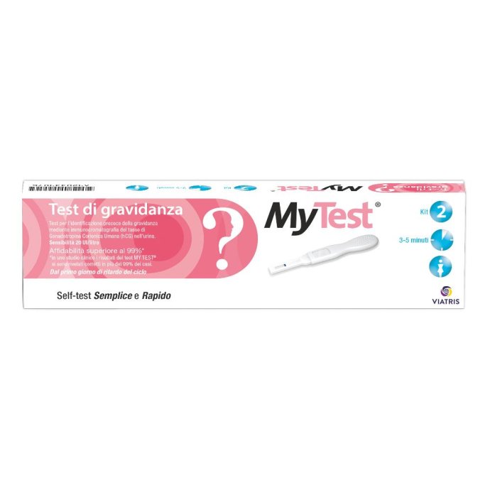 Mylan Test Di Gravidanza Rapido Hcg My Test Articolo Myit2012010-c 2 Pezzi Mylan Test Di Gravidanza Rapido Hcg My Test Articolo Myit2012010-c 2 Pezzi
