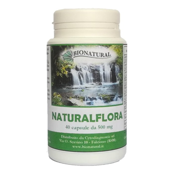 Naturalflora  40  Capsule &ndash; Probiotico Intestinale integratore con fermenti lattici per l'equilibrio della flora intestinale