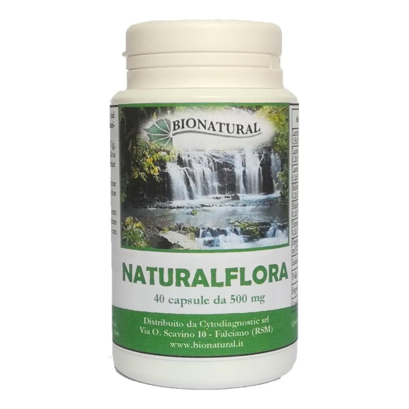 Naturalflora  40  Capsule &ndash; Probiotico Intestinale integratore con fermenti lattici per l'equilibrio della flora intestinale