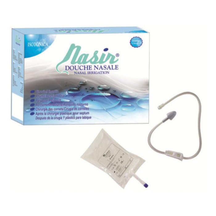 EP Medica Nasir - Doccia Nasale Soluzione Fisiologica Isotonica 10 sacche 250 ml + Deflussore EP Medica Nasir - Doccia Nasale Soluzione Fisiologica Isotonica 10 sacche 250 ml + Deflussore