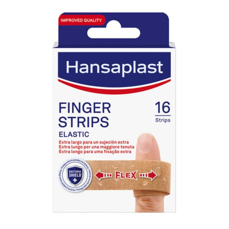 Beiersdorf Cerotti Per Le Dita Elastico Finger Strip 16 Pezzi Beiersdorf Cerotti Per Le Dita Elastico Finger Strip 16 Pezzi
