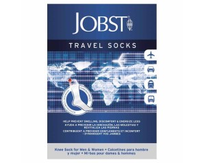 JOBST TRAVEL Socks Nero L