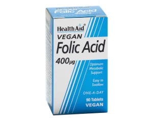 ACIDO FOLICO 90 CPS HEALTH AID