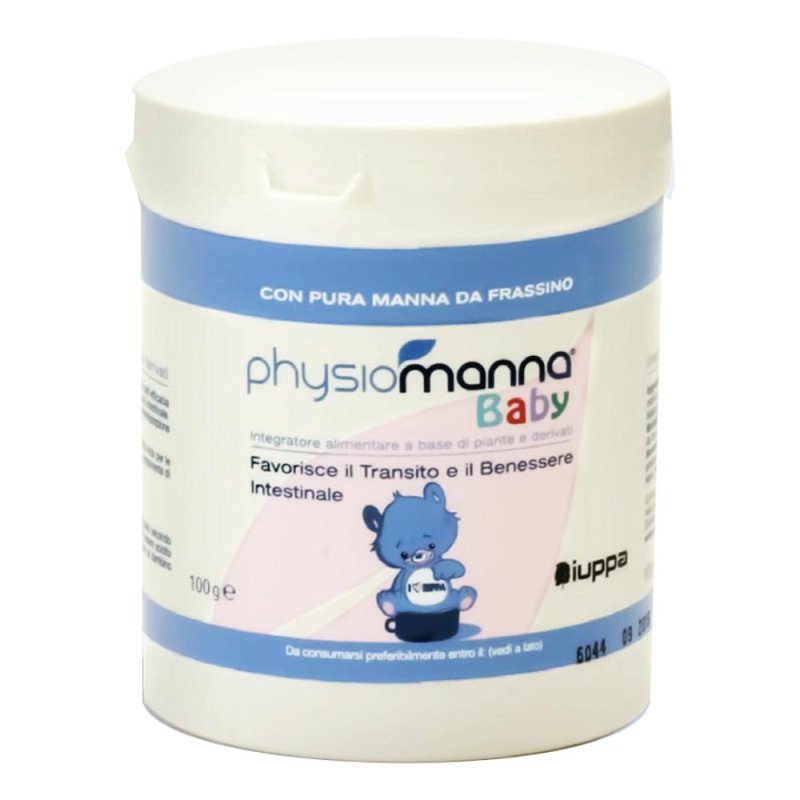 Mannaceutica Physiomanna Baby favorisce la Regolarit&agrave; delle Funzioni Intestinali 100g