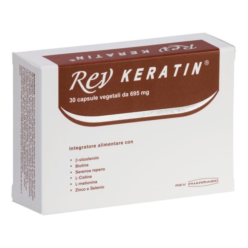 Rev Pharmabio Rev Keratin 30 Capsule Rev Pharmabio Rev Keratin 30 Capsule