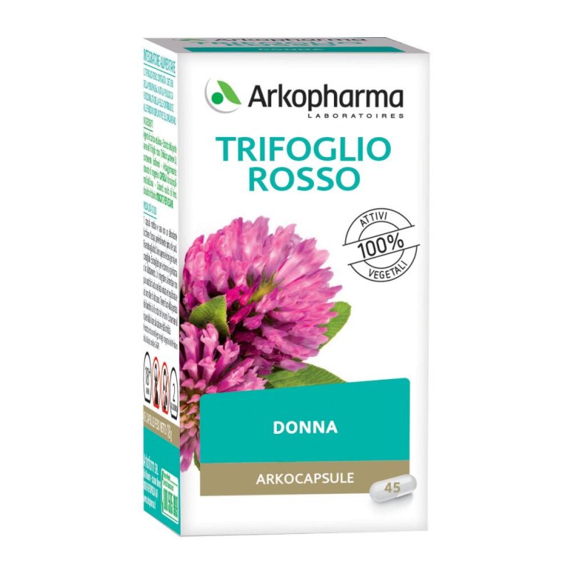 Arkocapsule Menopausa Trifoglio Rosso Integratore Alimentare 45 Capsule Arkocapsule Menopausa Trifoglio Rosso Integratore Alimentare 45 Capsule